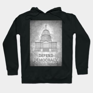 Capitol Hill-Defend Democracy Hoodie